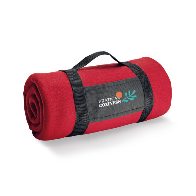 THORPE. Manta polar (180 g/m²) com pega amovível